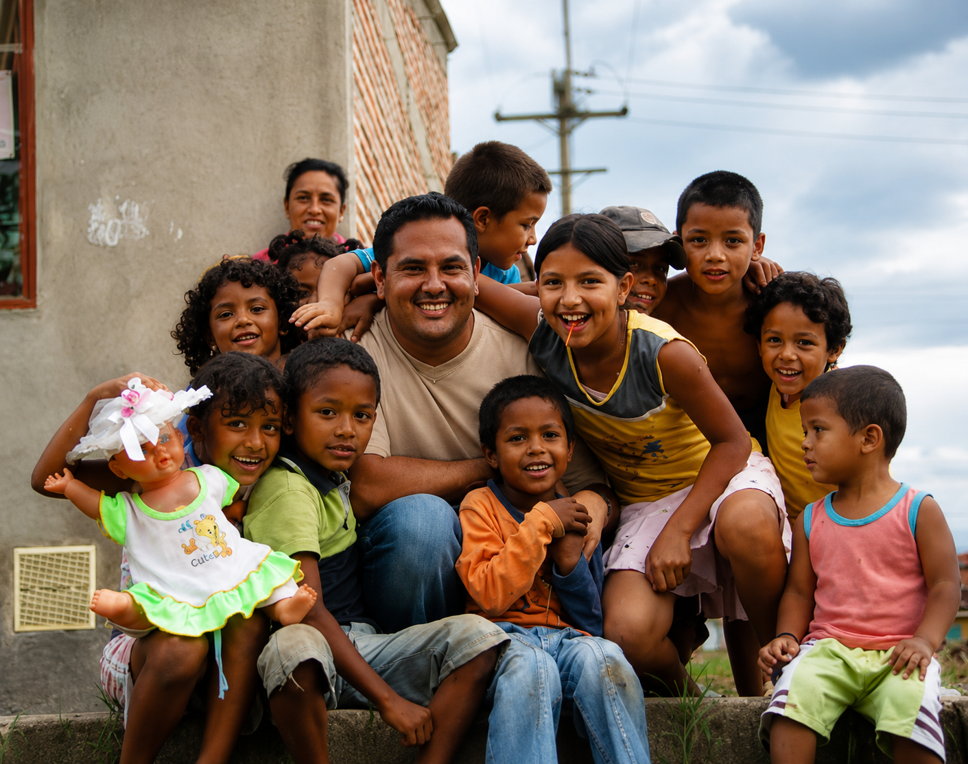 Niños felices